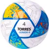 Мяч футб. TORRES Junior-4, F323804, р.4,глянц.ПУ, 4 сл, 32п, руч.сш, бел-жел-гол за 2&nbsp;070.60 ₽ купить в Сочи