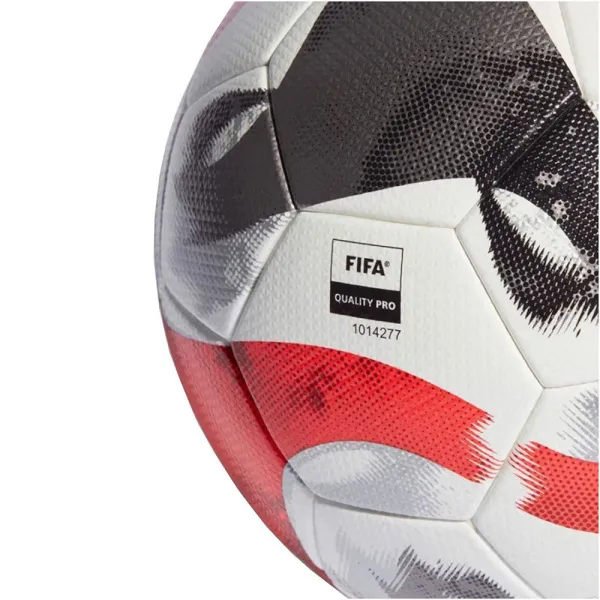 Мяч футб. ADIDAS Tiro Pro HT2428, р.5, FIFA Pro, 32 пан., ПУ, термосшивка, бело-красный за 13&nbsp;591.50 ₽ в Сочи