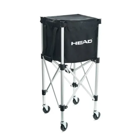 Корзина для теннисных мячей HEAD TT7003, на 125 мячей,с сумкой-переноской, складная, металл, черный за 6&nbsp;942.80 ₽ купить в Сочи
