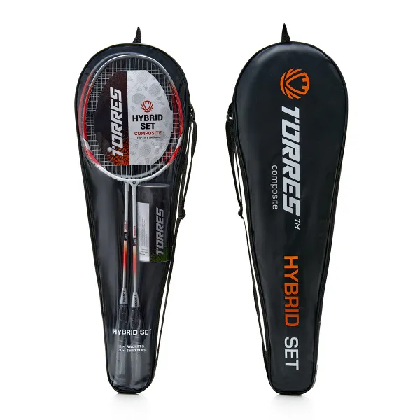 Набор для бадм. TORRES Hybrid Set, BD23505 для начинающ,стал. стерж, алюм. обод, со струнами, оранж за 1&nbsp;858.10 ₽ в Сочи