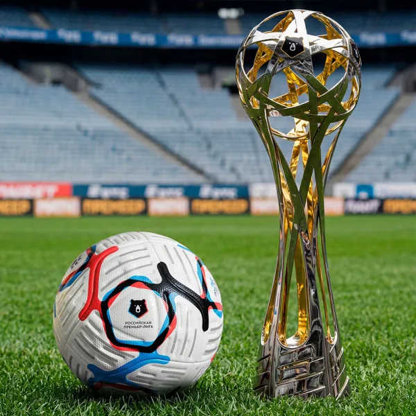 Мяч футб. KELME Russian Premier League, 7601QU5216-100, р.5, FIFA Pro, 10п, ПУ, термосш, бел-син-кр за 10&nbsp;672.60 ₽ в Сочи