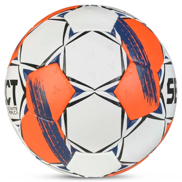 Мяч ганд. SELECT Ultimate Replica v25, 3572858745, р.3(Senior), ПУ,руч.сш, бел-оранж-т.син за 5&nbsp;373.70 ₽ в Сочи
