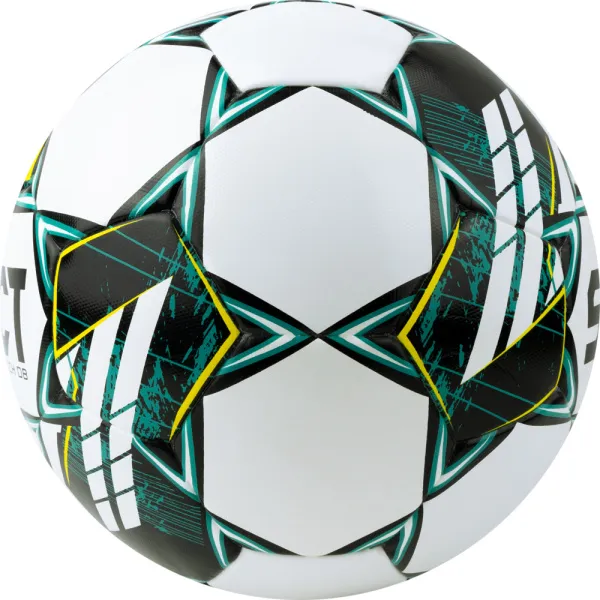 Мяч футб. SELECT Match DВ V23, 0575360004,р.5, FIFA Basic, 32п, ПУ, гибр.сш., бело-зелено-черн за 5&nbsp;875.20 ₽ в Сочи