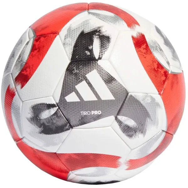 Мяч футб. ADIDAS Tiro Pro HT2428, р.5, FIFA Pro, 32 пан., ПУ, термосшивка, бело-красный за 13&nbsp;591.50 ₽ в Сочи
