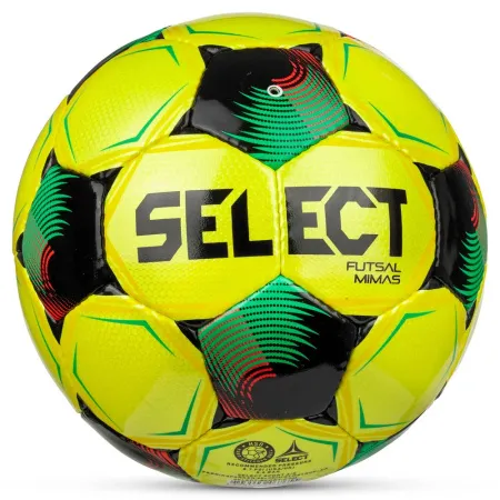 Мяч футзал. SELECT Futsal Mimas V26, 1053471007, р.4,FIFA Basic, 32п, ПУ, руч.сш, желто-зелено-черн. за 6&nbsp;113.20 ₽ купить в Сочи
