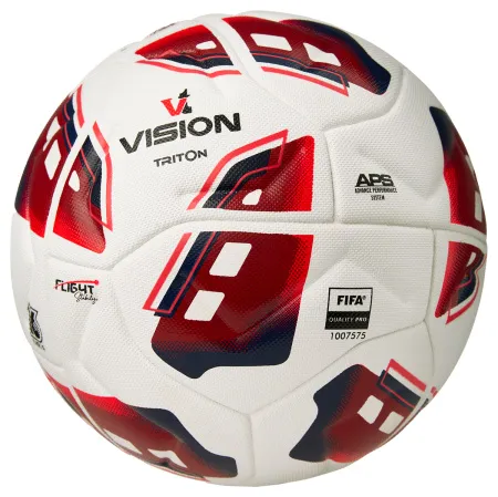 Мяч футб. VISION TRITON, FV425075, р.5,FIFA Quality Pro,MF, 16 пан, термосш.,бел-красный за 8&nbsp;007 ₽ купить в Сочи