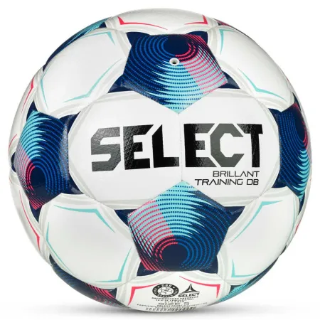 Мяч футб. SELECT Brillant Training DB V25, 0864171002, р.4, 32п, ТПУ, гибр.сш, бело-синий за 4&nbsp;936.80 ₽ купить в Сочи