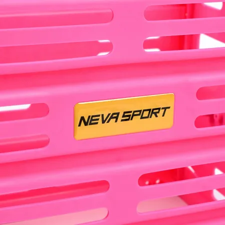 Корзина для теннисных мячей NEVA SPORT, UEA1_P, на 75 мячей, пластик, розовый за 5&nbsp;778.30 ₽ купить в Сочи