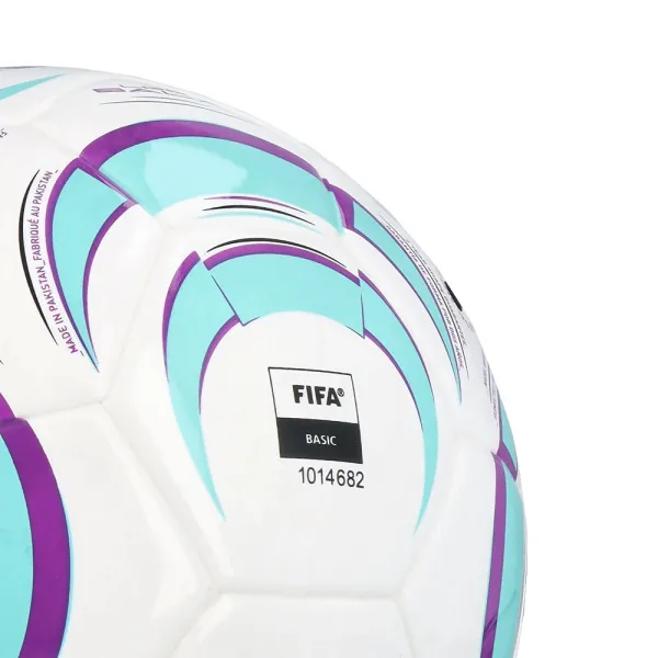 Мяч футзал. ADIDAS Tiro League Sala JW1526, р.4, FIFA Basic, 32 пан, ТПУ, термосш., бело-бирюз-фиол за 4&nbsp;833.10 ₽ в Сочи