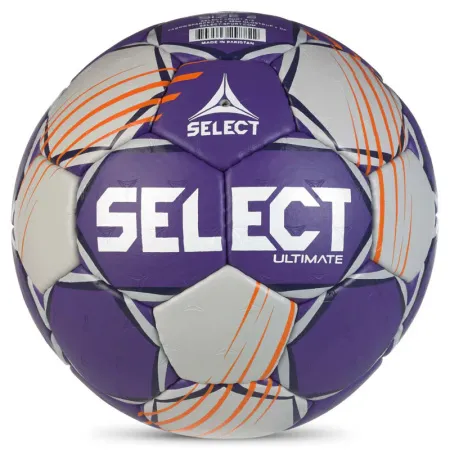 Мяч ганд. SELECT Ultimate Official EHF V24, 1612858999, Senior(р.3), EHF Appr, ПУ, руч.сш, фиол-сер за 15&nbsp;504 ₽ купить в Сочи
