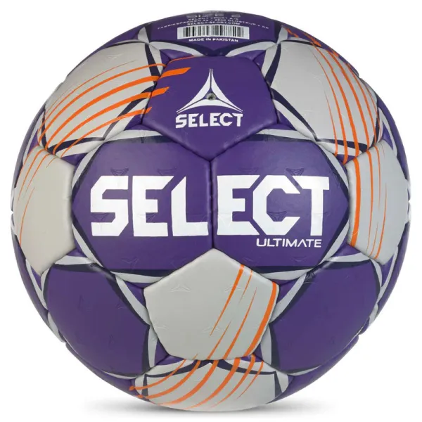 Мяч ганд. SELECT Ultimate Official EHF V24, 1612858999, Senior(р.3), EHF Appr, ПУ, руч.сш, фиол-сер за 15&nbsp;504 ₽ в Сочи
