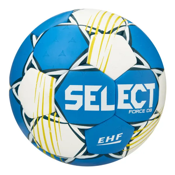 Мяч ганд. SELECT HB FORCE DB V25, 1622858205, Senior (р.3), EHF Appr,ПУ, гибр.сш., сине-белый за 8&nbsp;438.80 ₽ в Сочи