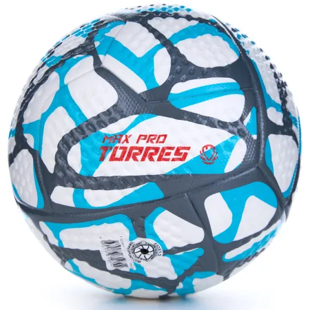 Мяч футб. TORRES MAX Pro, F323415, р.5, EПУ (микрофибра),4 сл, 12 п, термосшивка, бело-голубой за 5&nbsp;101.70 ₽ купить в Сочи