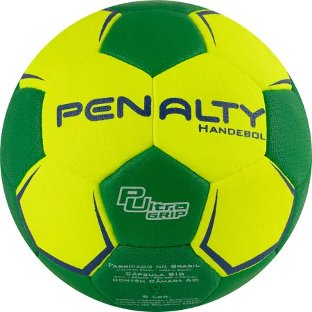 СЦ*Мяч ганд. PENALTY HANDEBOL SUECIA H2L ULTRA GRIP FEMININO, 5115615300-U,р.2,PU,руч.с,жел-зел за 3&nbsp;512.20 ₽ купить в Сочи
