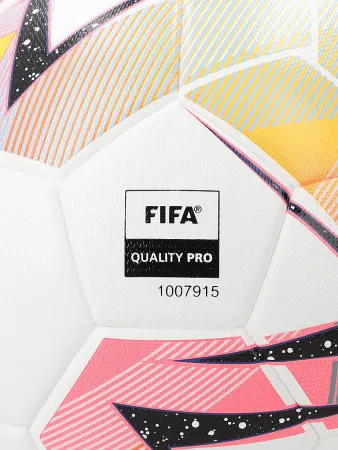 Мяч футзал PUMA Futsal 1, 08376301, р.4, FIFA Quality Pro, 32пан, ПУ, терм.сш, бело-розовый за 6&nbsp;502.50 ₽ купить в Сочи