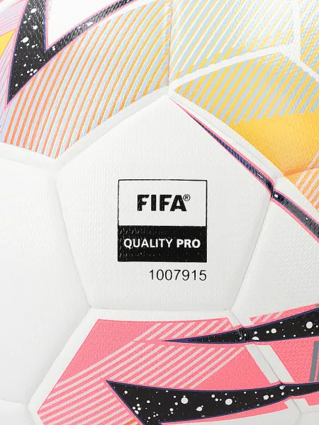 Мяч футзал PUMA Futsal 1, 08376301, р.4, FIFA Quality Pro, 32пан, ПУ, терм.сш, бело-розовый за 6&nbsp;502.50 ₽ в Сочи