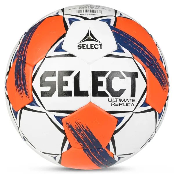 Мяч ганд. SELECT Ultimate Replica v25, 3572858745, р.3(Senior), ПУ,руч.сш, бел-оранж-т.син за 5&nbsp;373.70 ₽ в Сочи