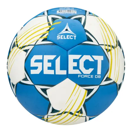 Мяч ганд. SELECT HB FORCE DB V25, 1622858205, Senior (р.3), EHF Appr,ПУ, гибр.сш., сине-белый за 8&nbsp;438.80 ₽ купить в Сочи